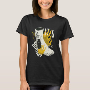 Camiseta Manly Foot Surreal Eyes Devil
