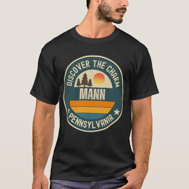 Camiseta Mann, Pensilvânia (Frente)