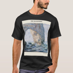 Camiseta  MANNEPORTE por Claude Mont, Abstrato Vintage M