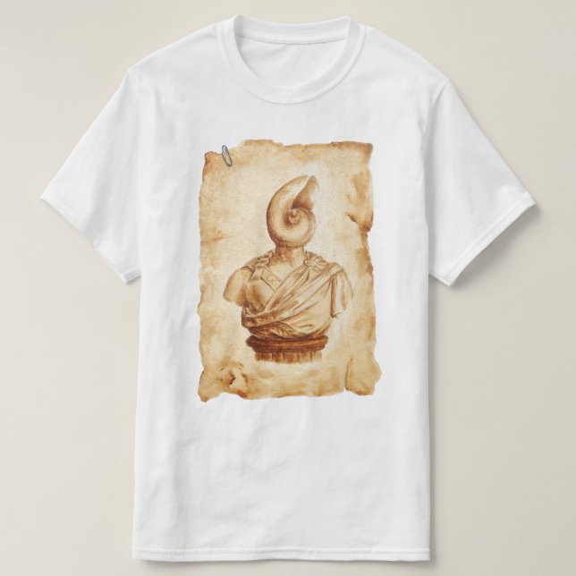 Camiseta Männerbüste (Frente do Design)