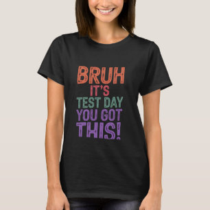 Camiseta Mano É Dia De Prova Você Consegue Dia De Prova Pro
