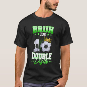 Camiseta Mano eu sou o garoto do aniversário de 10 anos do