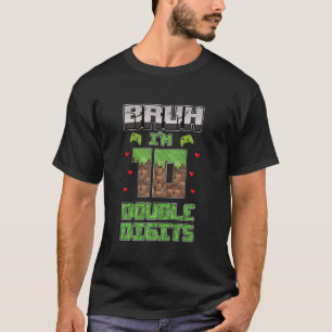 Camiseta Mano Eu Sou um Gamer de Vídeo de Dois Dígitos Aniv