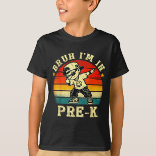Camiseta Mano na pré-escola, engraçado primeiro dia de aula