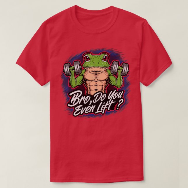 Camiseta mano, você até levanta (Frente do Design)