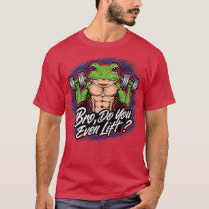 Camiseta mano, você até levanta