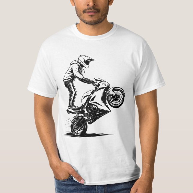Camiseta Manobras com Bicicleta Esportiva (Frente)