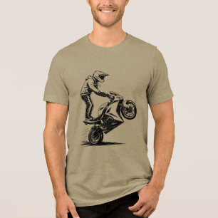 Camiseta Manobras com Bicicleta Esportiva