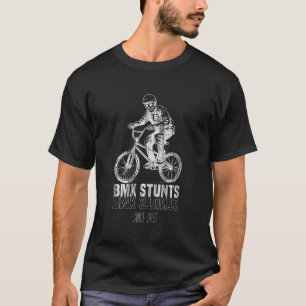 Camiseta manobras de BMX desde 1966 skeleton dirige BMX