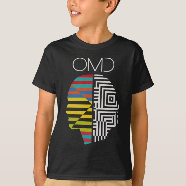 Camiseta Manobras de OMD ou-chestral no Clássico Escuro (Frente)
