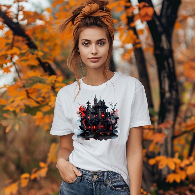 Camiseta Manoir Hanté Sombre et Mystérieux (Criador carregado)