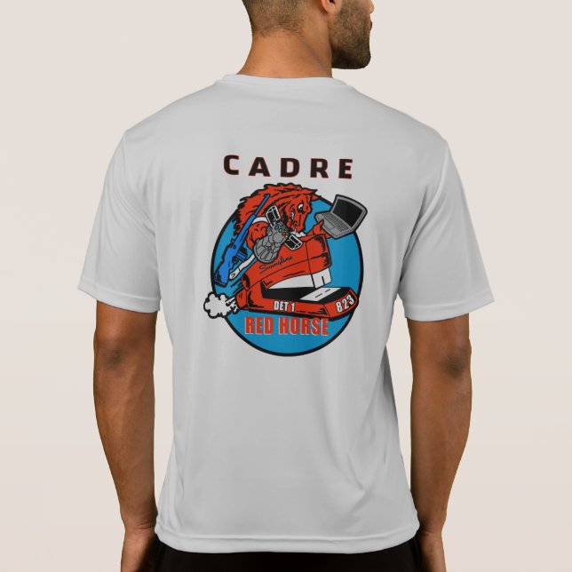 Camiseta Manpower RED HORSE Cadre (Verso)