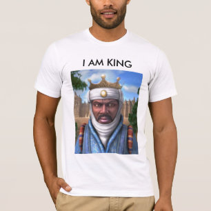 Camiseta mansamusas, EU SOU REI