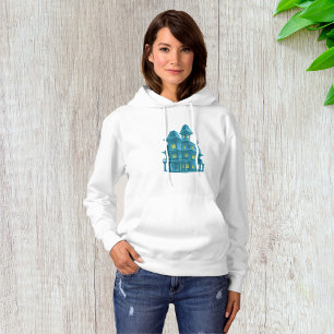 Camiseta Mansão Assombrada de Halloween Casa de Fantasmas A