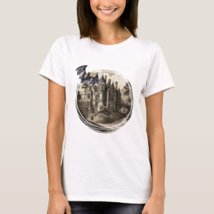 Camiseta Mansão de Drácula e Bat Tornados Assombrados