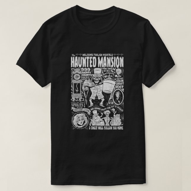 Camiseta Mansão do Spookshow (Frente do Design)