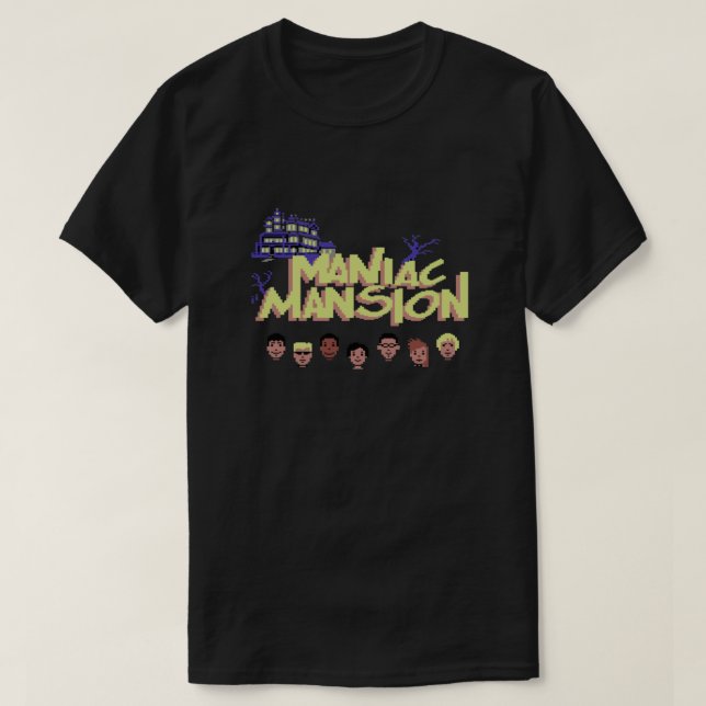 Camiseta Mansão Maníaca  (Frente do Design)