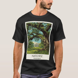 Camiseta Mansão Natchez Mississippi Histórica Antebellum Ar