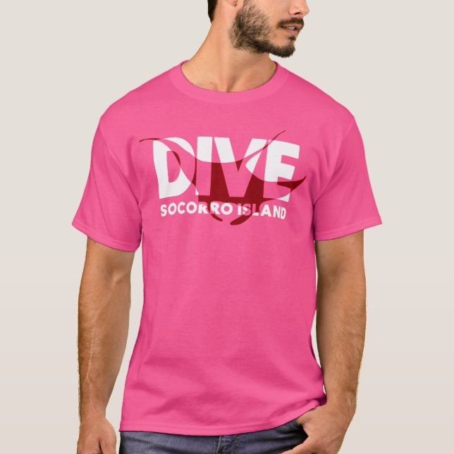 Camiseta Manta Diving Socorro Island México (Frente)