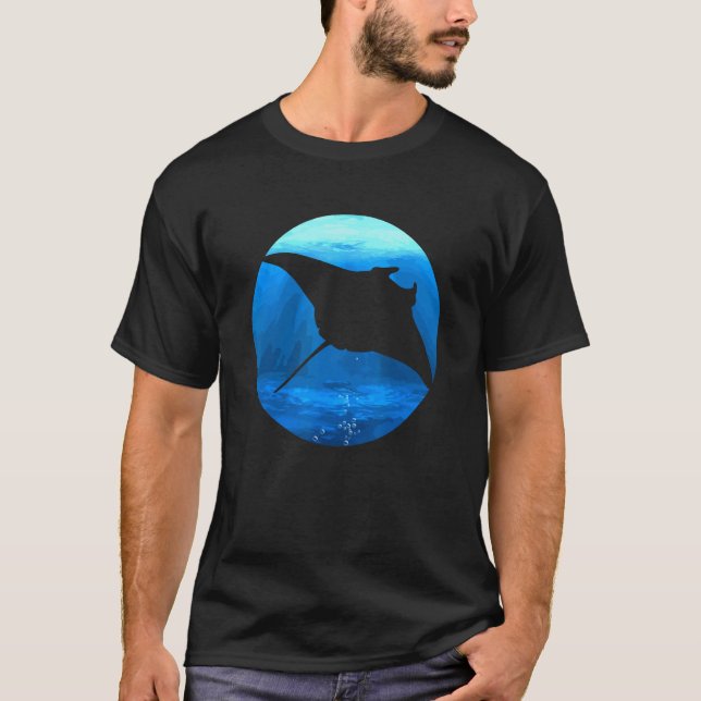 Camiseta Manta Ray Manta Ray Diving Gift (Frente)