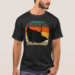 Camiseta Manta Ray Retro Vintage Stingray Fish Ocean Biolog