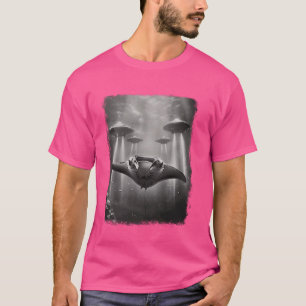 Camiseta Manta Ray Stingray OVNI Alienígena Extraterrestre