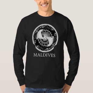 Camiseta Manta Rays Maldives Diving República da Maldição