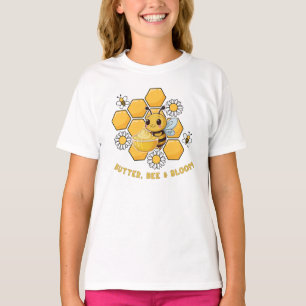 Camiseta Manteiga, Abelha e Bloom