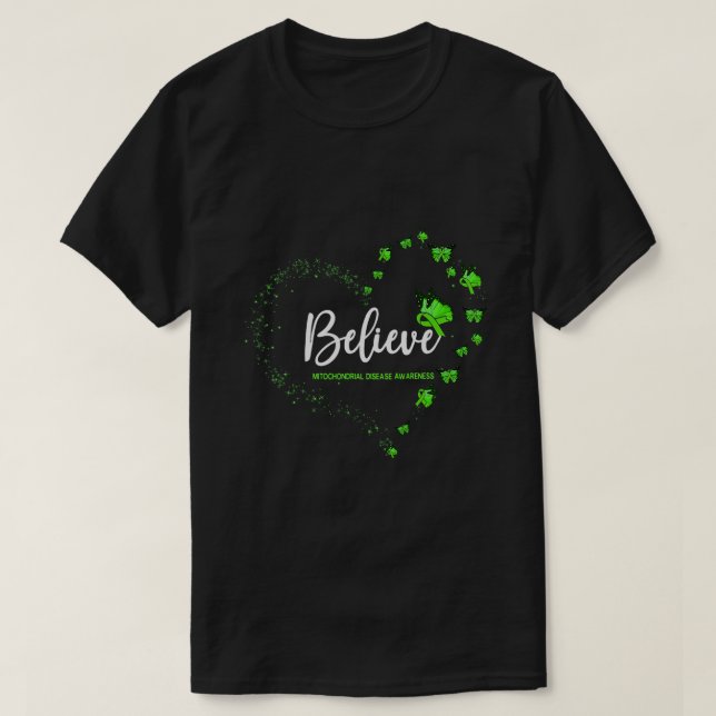 Camiseta Manteiga da consciência da doença mitocondrial Acr (Frente do Design)