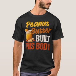 Camiseta Manteiga De Amendoim Construída Por Amantes De Man