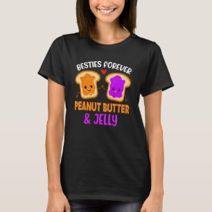 Camiseta Manteiga De Amendoim E Besties De Geleia Para Semp