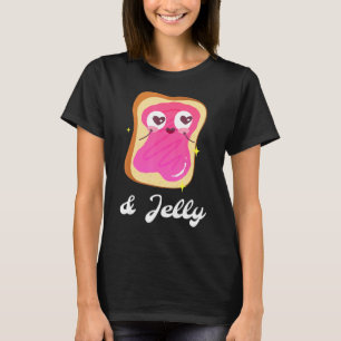 Camiseta Manteiga de amendoim e geleia Casais de emperramen