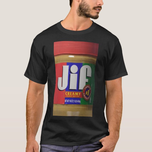 Camiseta Manteiga de amendoim Jif2 (Frente)