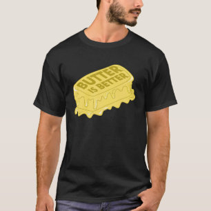 Camiseta Manteiga é melhor Chef de Cozinhar de Foodie 1
