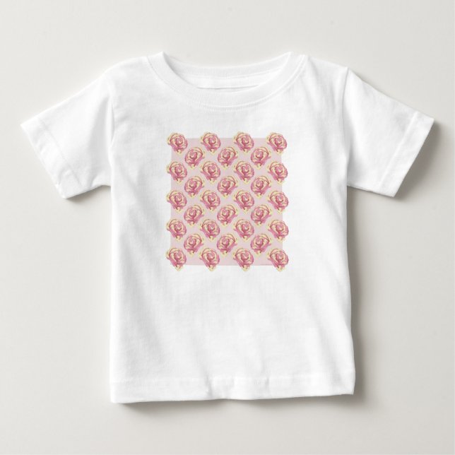 Camiseta Manteiga Floral e Leitão de Rosas Doce (Frente)