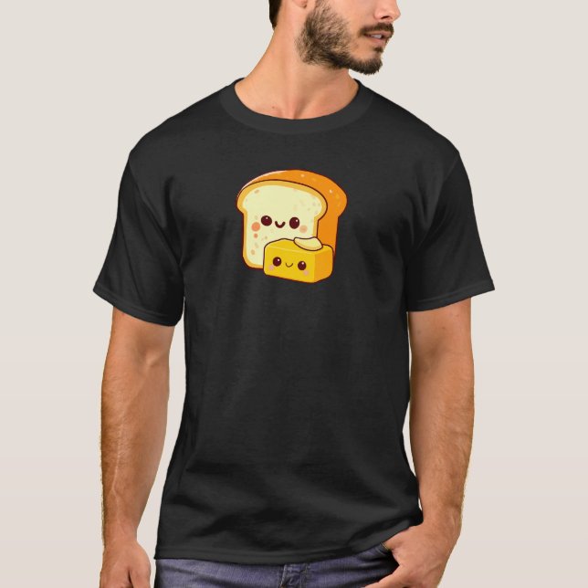 Camiseta Manteiga junto (Frente)