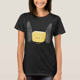 Camiseta Manteiga Pun Flying Butter Stick of Butter
