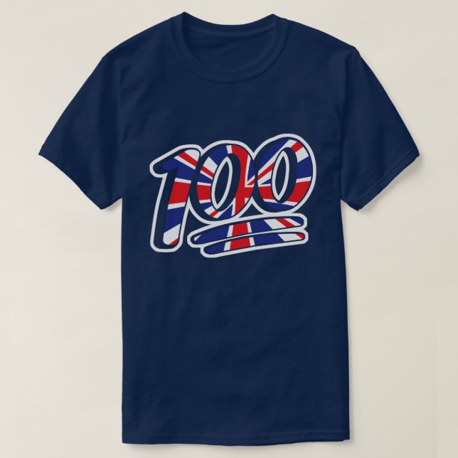 Camiseta Mantendo 100 em Londres (Frente do Design)