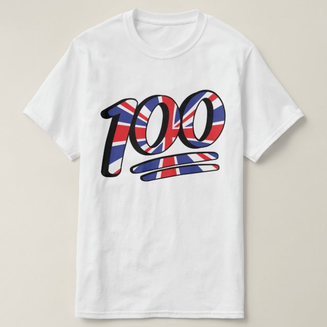 Camiseta Mantendo 100 em Londres (Frente do Design)