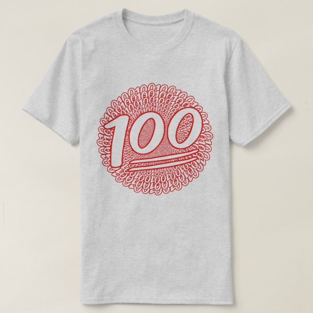 Camiseta Mantendo 100 o dia todo (Frente do Design)