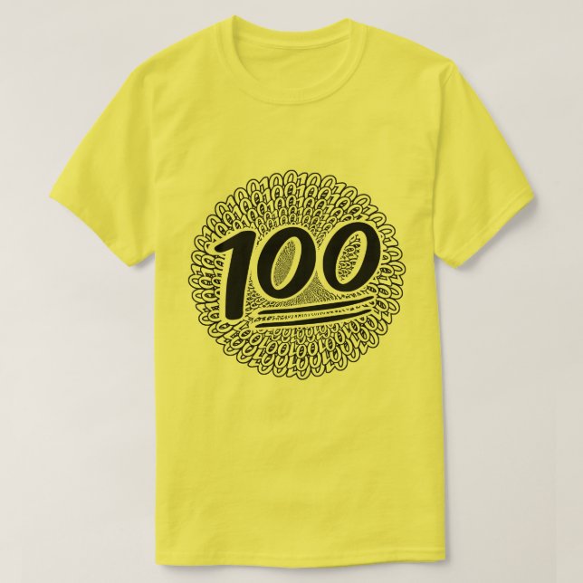 Camiseta Mantendo 100 para a eternidade (Frente do Design)