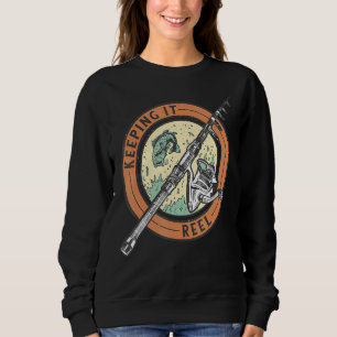 Camiseta Mantendo A Pesca Real Homens Mulheres Pescadores