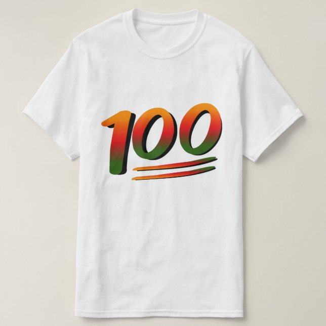 Camiseta Mantendo o Juneteenth 100 (Frente do Design)