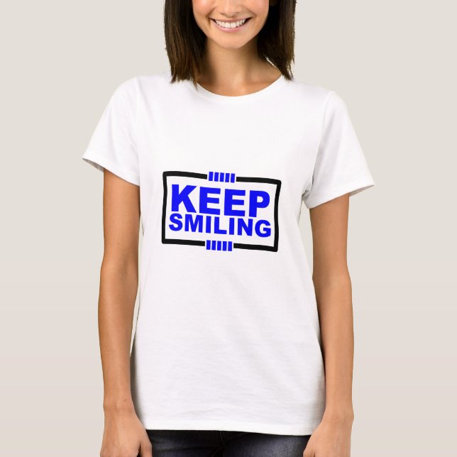 Camiseta Mantendo o Sorriso (Frente)