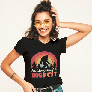 Camiseta Mantendo-Se Frio Para Sasquatch Bigfoot