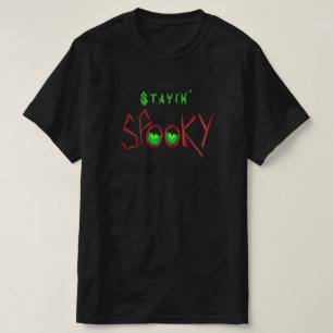 Camiseta Mantendo Spooky - Camisa-T de Halloween de Olho Lo
