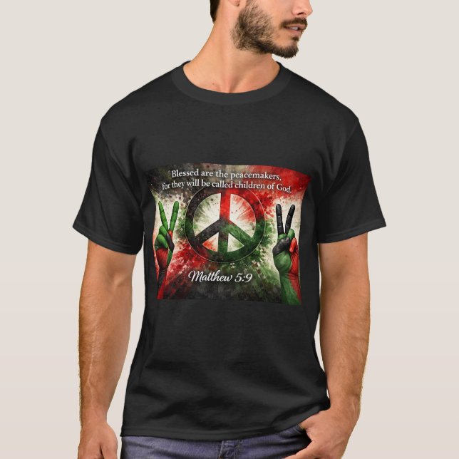 Camiseta Mantenedores da Paz (Frente)
