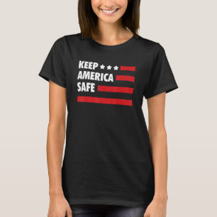 Camiseta Mantenha a América em segurança 4 de julho 'Améric
