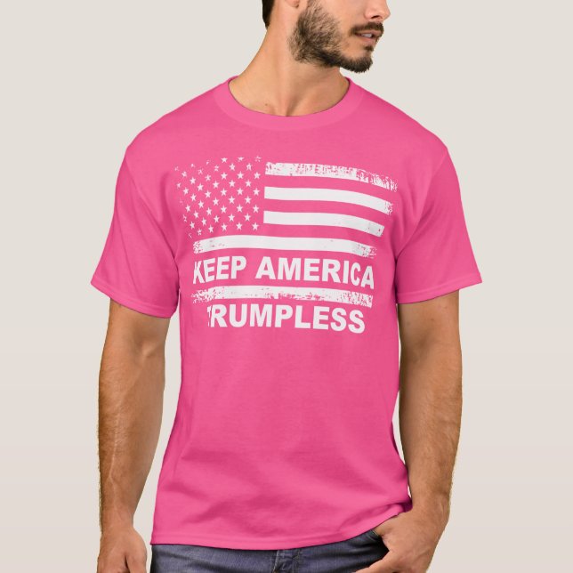 Camiseta Mantenha a América Trumpless (Frente)