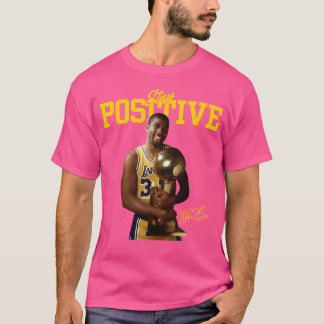 Camiseta Mantenha a assinatura de magia Johnson positiva